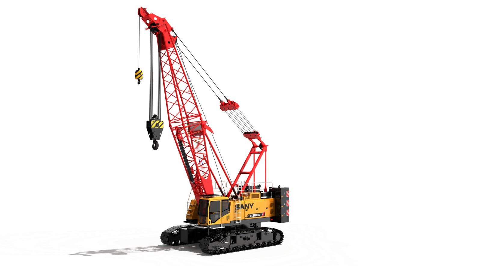 Sany SCE1000A 100t Crawler Crane - Sany Crane